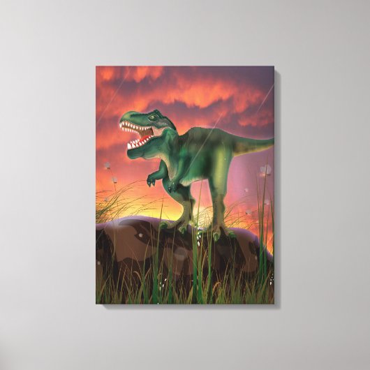 Toile Tyrannosaurus Rex (Recto)