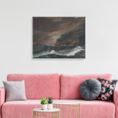 Toile U107 750 jours 1993 (Insitu(Salon))