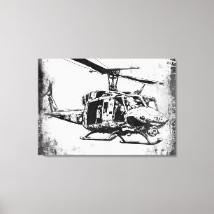 Toile UH-1N Huey jumeau
