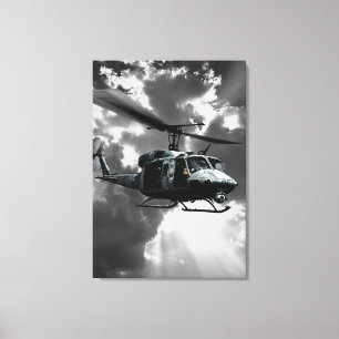 Toile UH-1N Huey jumeau