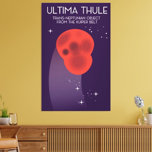 Toile Ultima Thule Keiper Belt art spatial (Insitu(Salon))