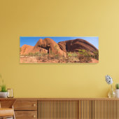Toile Uluru - Ayers Rock Close Up Panorama Photo (Insitu(Salon))