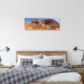 Toile Uluru - Ayers Rock Close Up Panorama Photo (Insitu(Chambre))