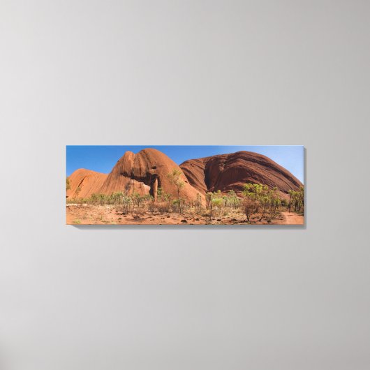 Toile Uluru - Ayers Rock Close Up Panorama Photo (Recto)