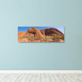Toile Uluru - Ayers Rock Close Up Panorama Photo (Insitu (Plancher de Bois))