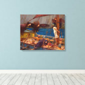 Toile Ulysse et les sirènes (1891) (Insitu (Plancher de Bois))