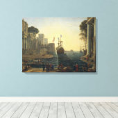 Toile Ulysse retourne Chryseis à son père (Insitu (Plancher de Bois))