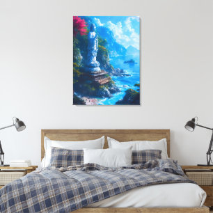 Toile Umi no Hotoke Le Bouddha de la Mer