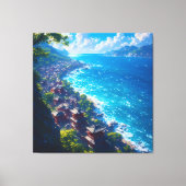 Toile Umi no Yume "Rêve de la mer" (Recto)