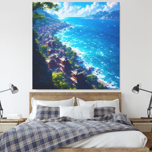 Toile Umi no Yume "Rêve de la mer" (Insitu(Chambre))