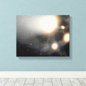 Toile Un amas de galaxies (Insitu (Plancher de Bois))