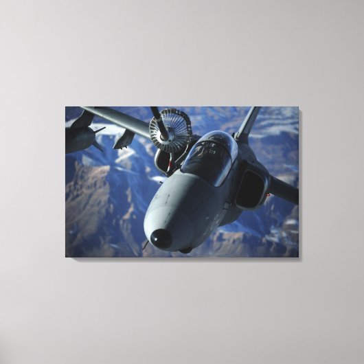 Toile Un AMX italien est ravitaillé par un Extender KC-1 (Recto)