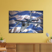 Toile Un AMX italien se déconnecte (Insitu(Salon))