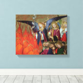 Toile Un Ange, du "couronnement de la Vierge" (Insitu (Plancher de Bois))