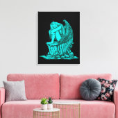 Toile Un ange endormi sur la pierre (Insitu(Salon))