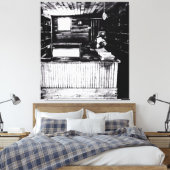 Toile Un aperçu d'autrefois (Insitu(Chambre))