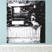 Toile Un aperçu d'autrefois (Insitu (Plancher de Bois))