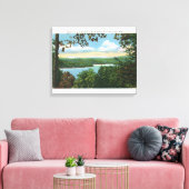 Toile Un aperçu du lac Garfield (Insitu(Salon))