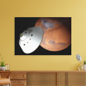 Toile Un Appareil Spatial Encaissé D'Aérocoque En Approc (Insitu(Salon))