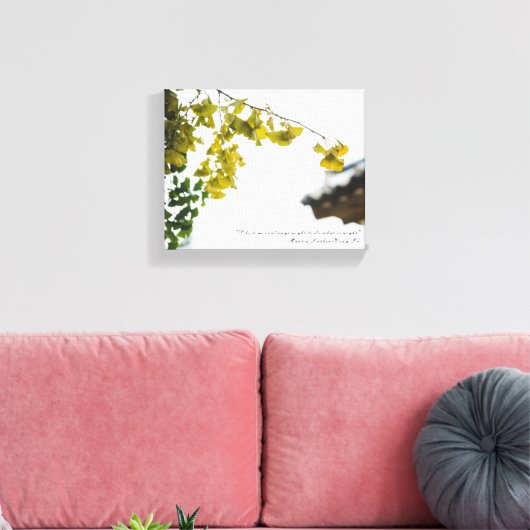 Toile Un après-midi d'automne paisible (Insitu(Salon))