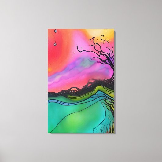 Toile Un arbre (Recto)