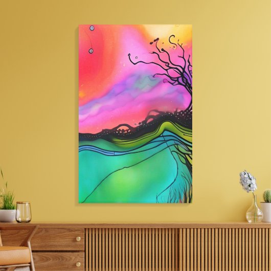 Toile Un arbre (Insitu(Salon))