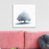 Toile Un arbre dans le brouillard (Insitu(Salon))