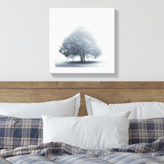 Toile Un arbre dans le brouillard (Insitu(Chambre))
