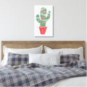 Toile Un arbre de Noël très cactus (Insitu(Chambre))