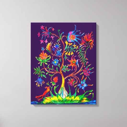 Toile Un arbre de vie (Recto)