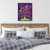 Toile Un arbre de vie (Insitu(Chambre))