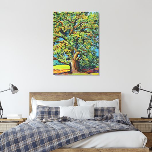 Toile Un arbre solitaire (Insitu(Chambre))