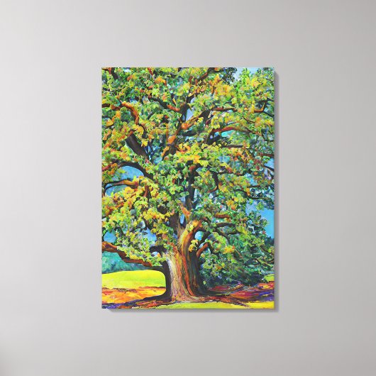 Toile Un arbre solitaire (Recto)