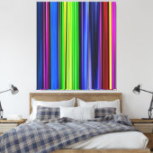 Toile Un Arc En Ciel De Stripes - LGBTQIA (Insitu(Chambre))