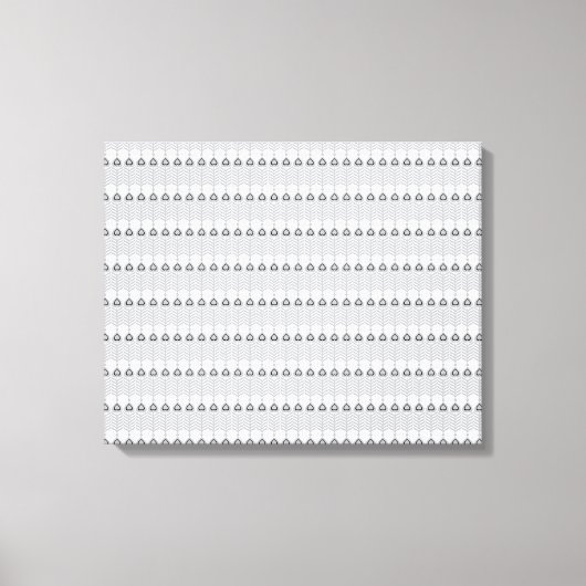 Toile un arrière - plan blanc avec un motif de cercles (Recto)