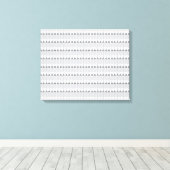 Toile un arrière - plan blanc avec un motif de cercles (Insitu (Plancher de Bois))