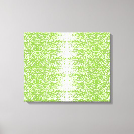 Toile un arrière - plan vert et blanc avec des petits po (Recto)