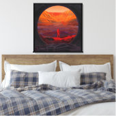 Toile Un Astronaute Sur Mars (Insitu(Chambre))