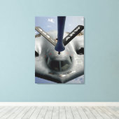 Toile Un avion B-2 Spirit en position (Insitu (Plancher de Bois))