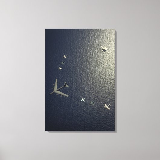 Toile Un avion Stratofortress B-52 de l'US Air Force (Recto)