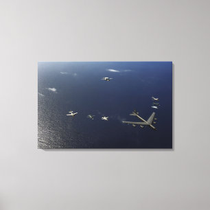 Toile Un avion Stratofortress B-52 de l'US Air Force 3