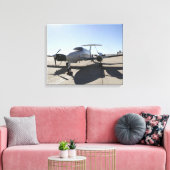 Toile Un avion UC-12F King Air (Insitu(Salon))