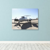 Toile Un avion UC-12F King Air (Insitu (Plancher de Bois))