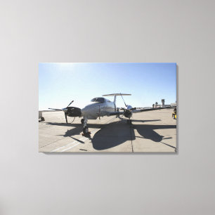 Toile Un avion UC-12F King Air