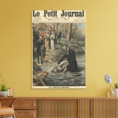 Toile Un baptême adventiste à La Marne (Insitu(Salon))