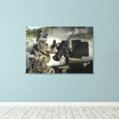 Toile Un bataillon de guerre spécial 2 (Insitu (Plancher de Bois))