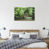 Toile Un Bateau De Rangée Roulait À Certains Escaliers L (Insitu(Chambre))