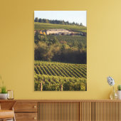 Toile Un bâtiment en bronzage au sommet du tir à l'arc s (Insitu(Salon))