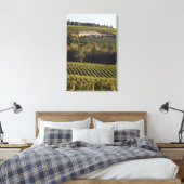 Toile Un bâtiment en bronzage au sommet du tir à l'arc s (Insitu(Chambre))