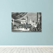 Toile Un bazar à Tunis (Insitu (Plancher de Bois))
